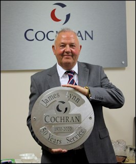 James Lynn, Quality Compliance Manager - 50 years a Cochran man