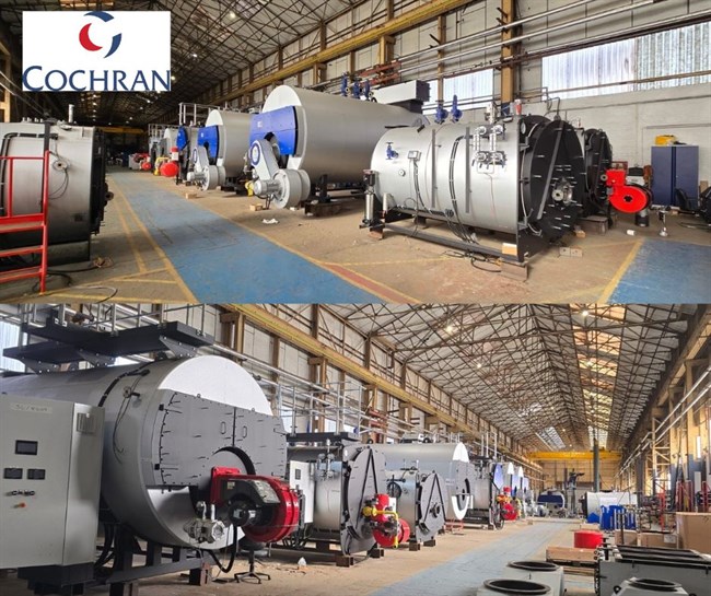 Boilers ready for FAT testing